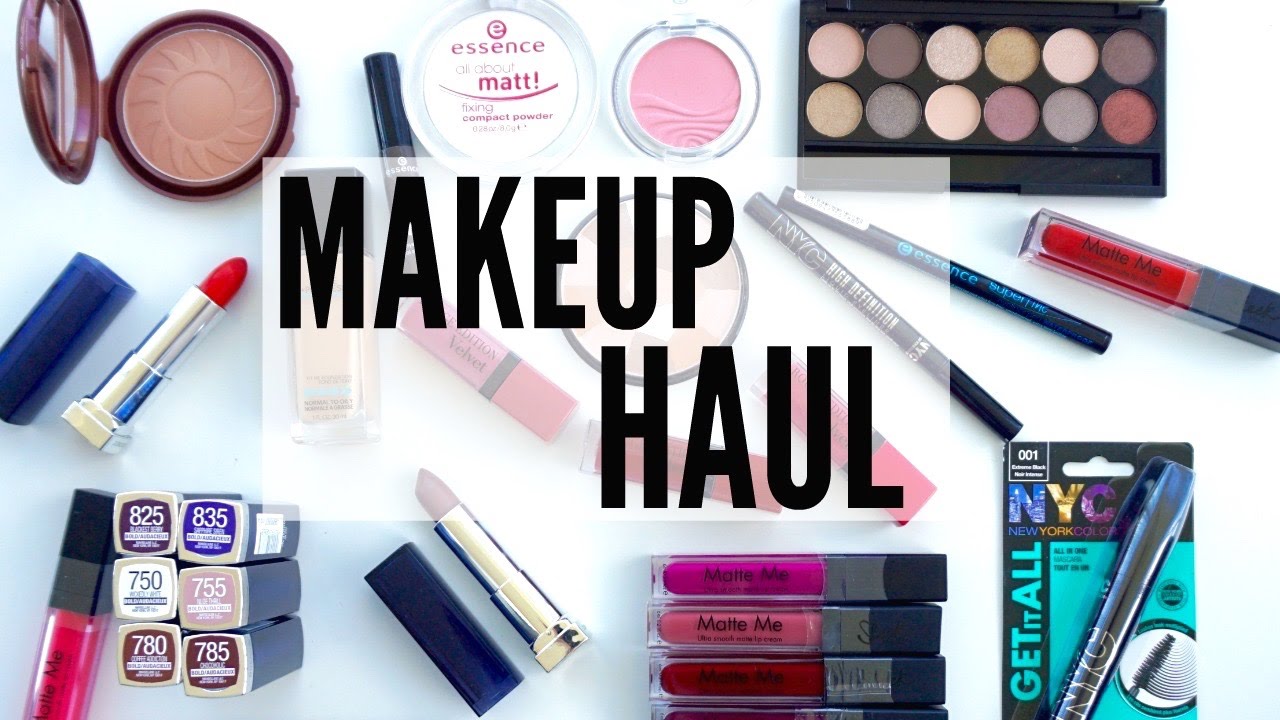 Drugstore Makeup Haul 2016 + MORE | Beauty with Emily Fox