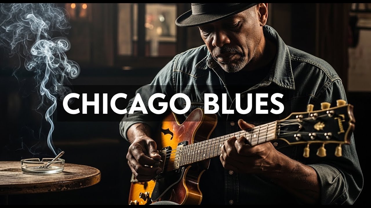 Chicago Blues Nonstop 12 Hours – Emotional Electric Blues After Dark