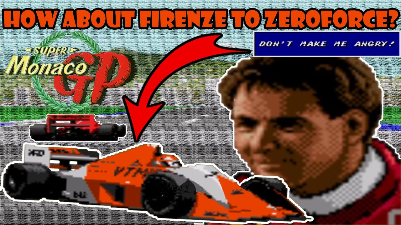 Super Monaco GP - Swapping Firenze Driver (A-Level Car) for Zeroforce (D-Level Car)
