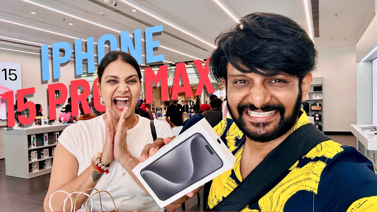 Finally New iPhone 15 Pro Max Le Liya | First in Ahmedabad | Mushkil Se Mila Hai
