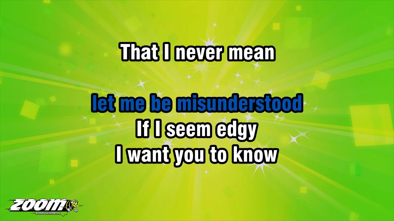 The Animals - Don't Let Me Be Misunderstood - Karaoke Version from Zoom Karaoke