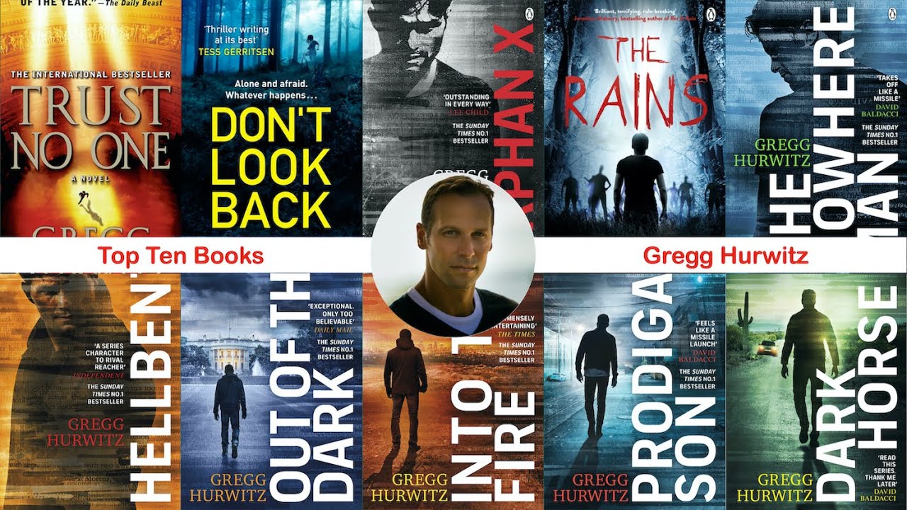 Top ten most popular books by Gregg Hurwitz...