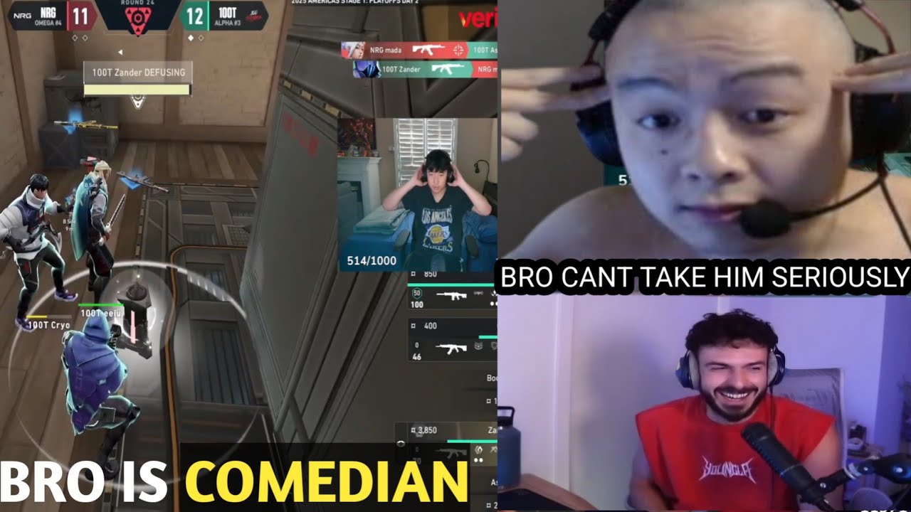 Tarik Reacts to Shanks Funny  & Marved Pissed  Reaction After NRG 2-0 Loss