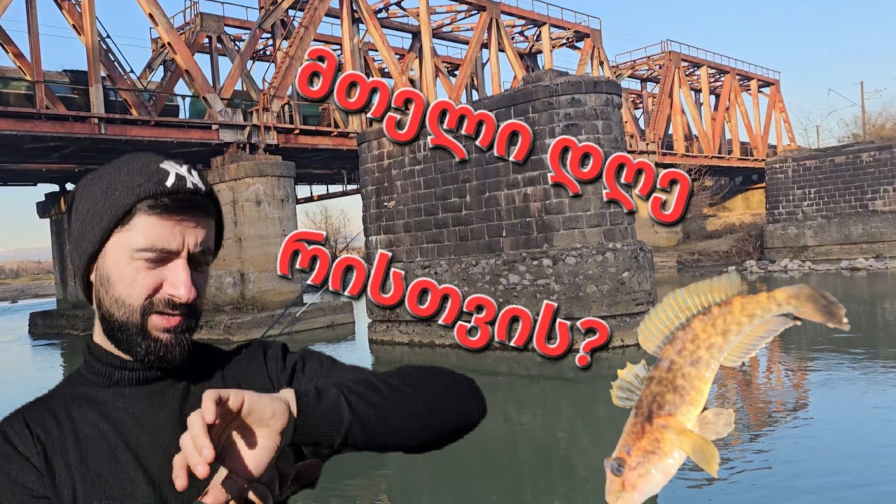 VLOG ქუთაისიდან თევზაობა გუბის წყალზე.რა დავიჭირეთ? და თევზების სეირნი ქუთაისის ცენტრში.