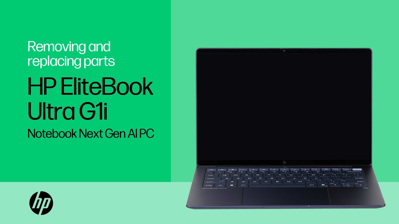 Removing and replacing parts | HP EliteBook Ultra G1i Notebook Next Gen AI PC | HP Computer Service