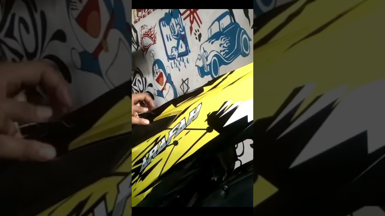 STIKER DECAL BEAT STREET FULL BODI