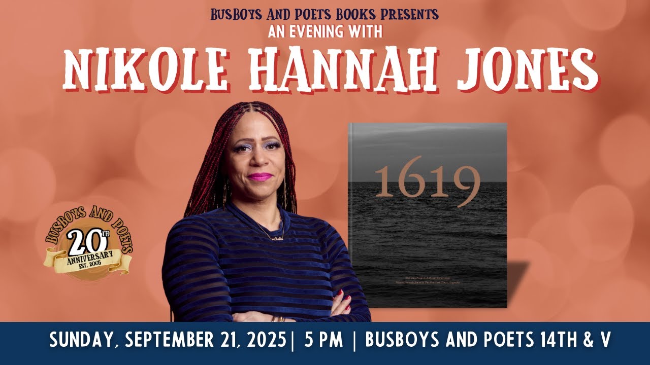Nikole Hannah-Jones at Busboys and Poets