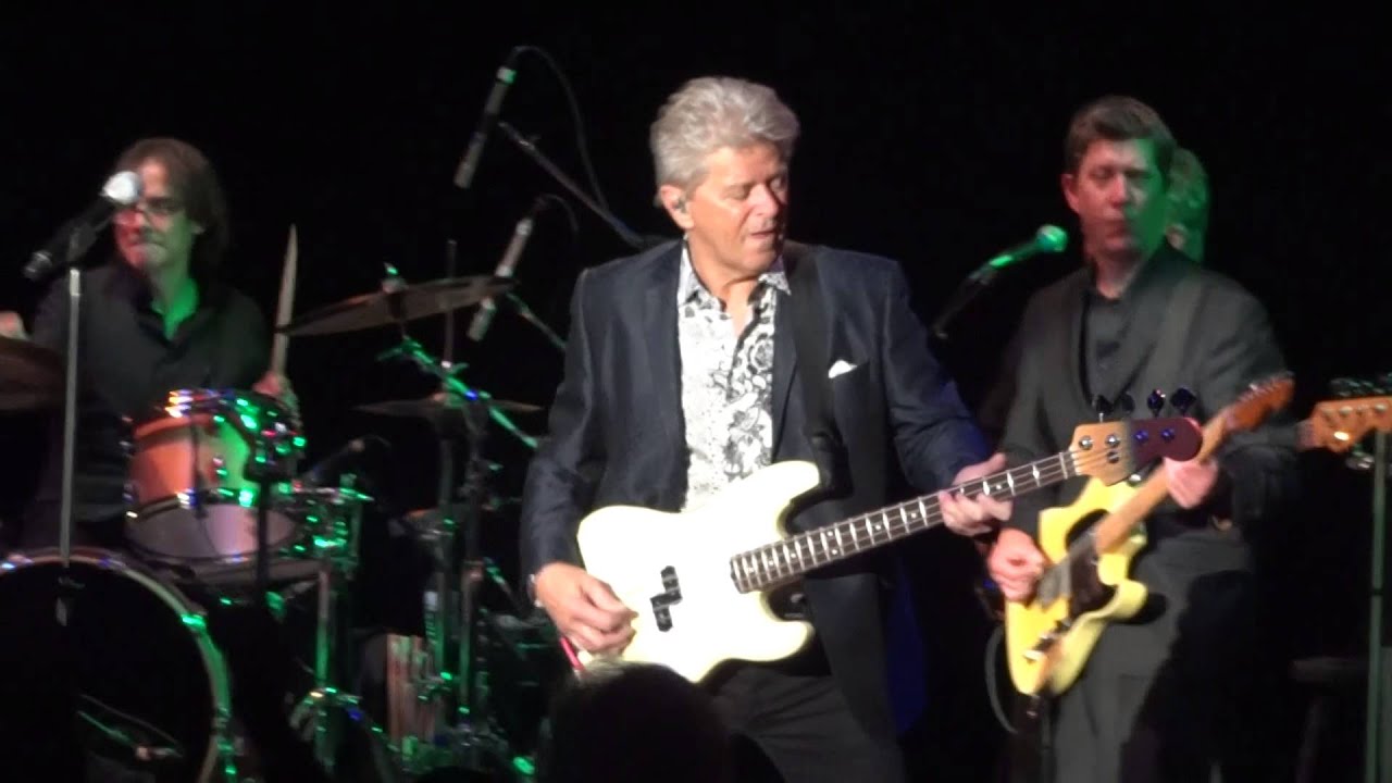 Peter Cetera playing bass at Lake Tahoe, 2015