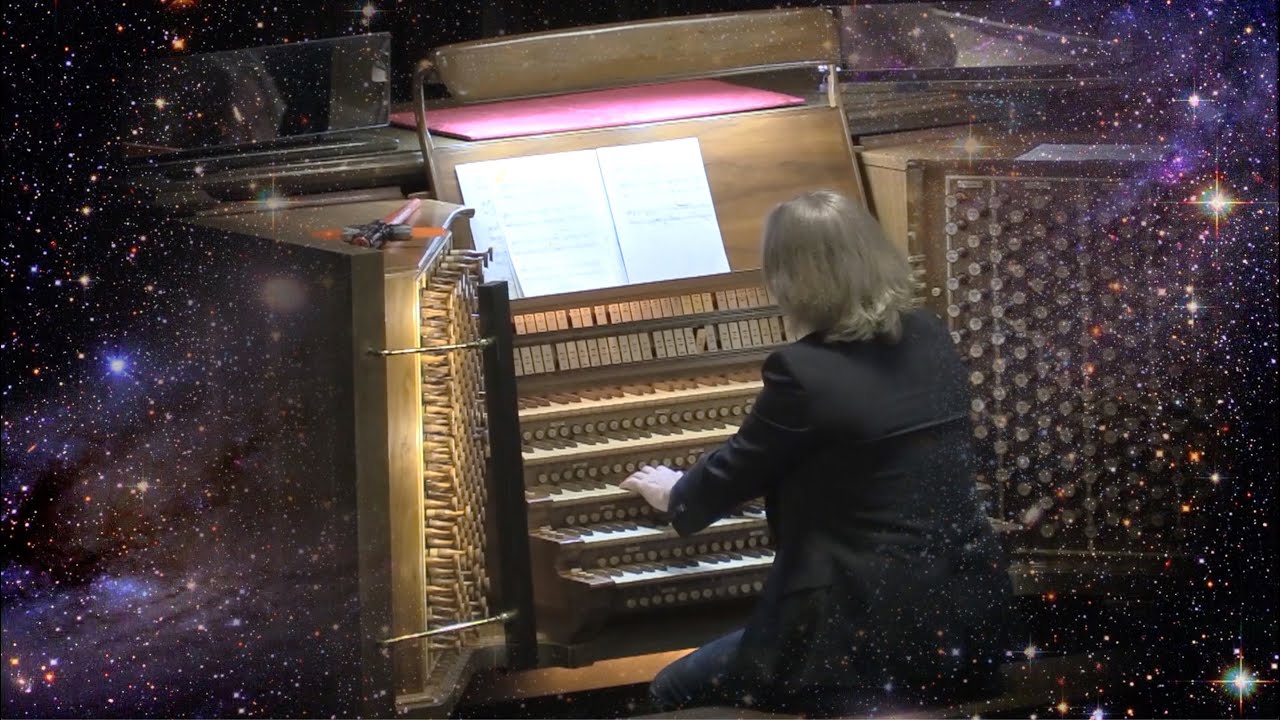 Duel of the Fates from Star Wars played on big pipe organ - Christoph Bull @ FCCLA May the Fourth