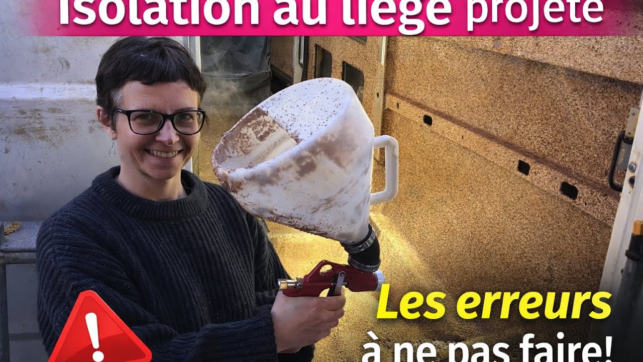 #3 : Isolation au liège projeté maison - les erreurs à ne pas faire