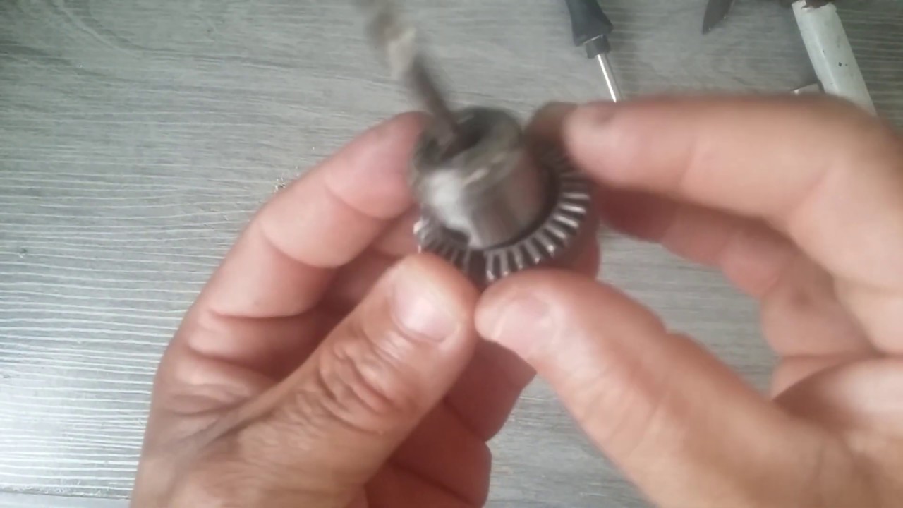 Mandril travado. como destravar. how to open the mandrel.