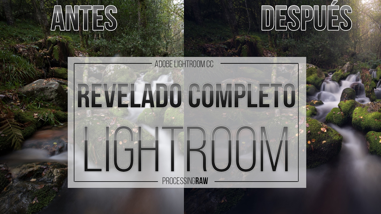 Revela un RAW en Lightroom paso a paso