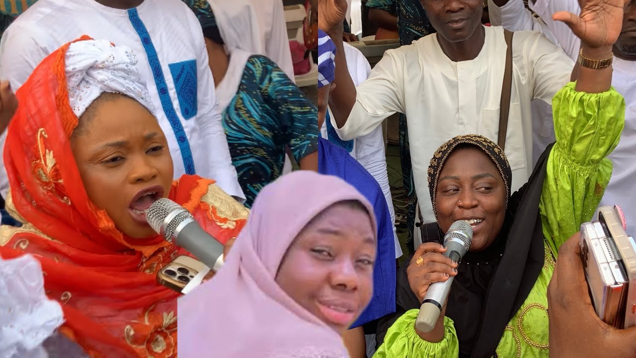 CAN’NT BELIEVE WHAT HAPPENED BETWEEN TEMINI SUCCESS AND OMOTAYEBI AT LATE ISLAMIC SINGER RAKAYAT 