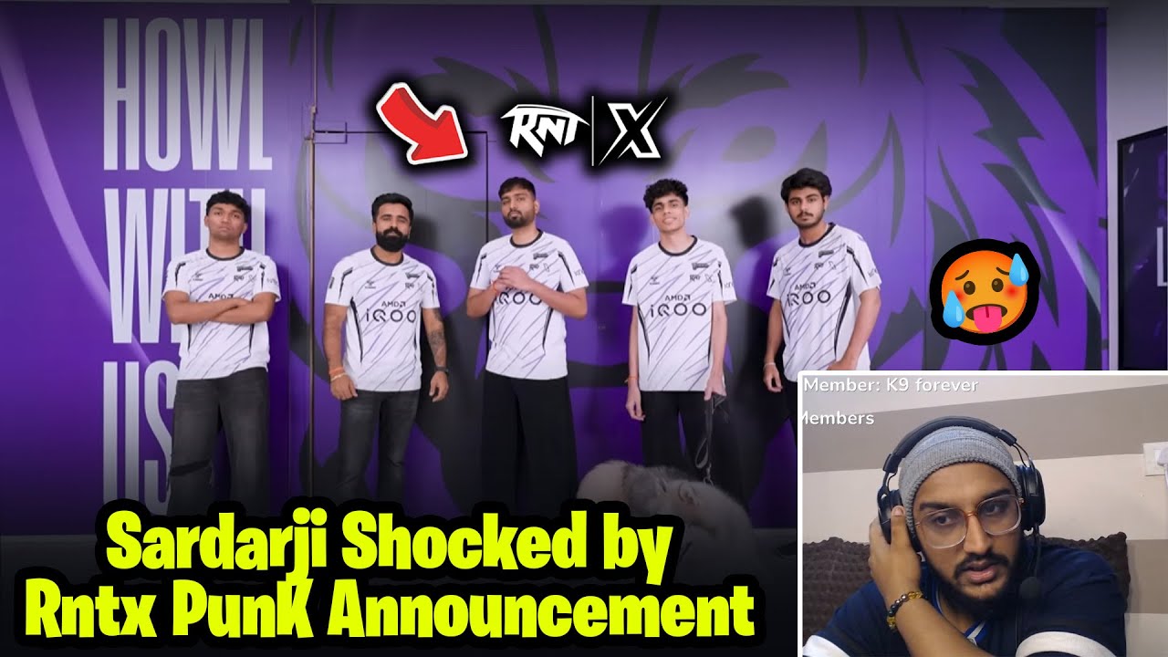 Sardarji&rsquo;s Shocking Reaction to PunkK&rsquo;s RNTX Announcement ft. Ghatak Bhai 😱🔥