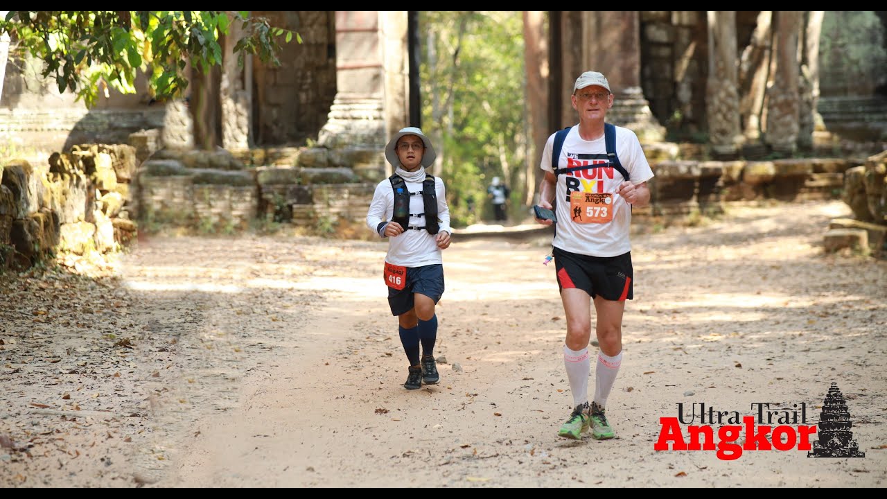 N° 2  Marathon Trail Angkor  2024 - Michel Malet
