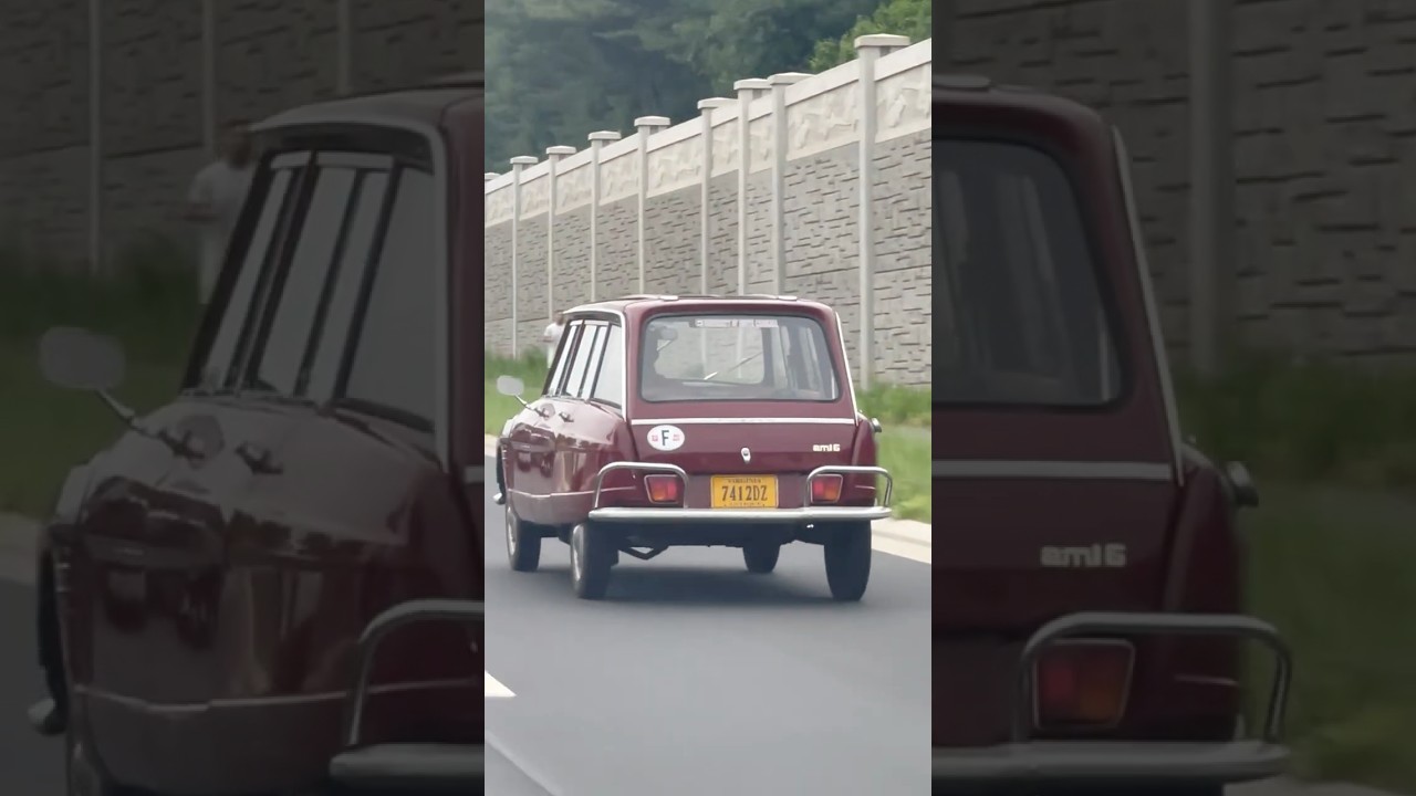 French Citroen Ami 6 ( Ami 8 ) in Virginia 