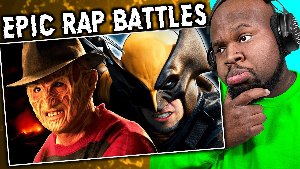 Freddy Krueger vs Wolverine - Epic Rap Battles of History. [REACTION]