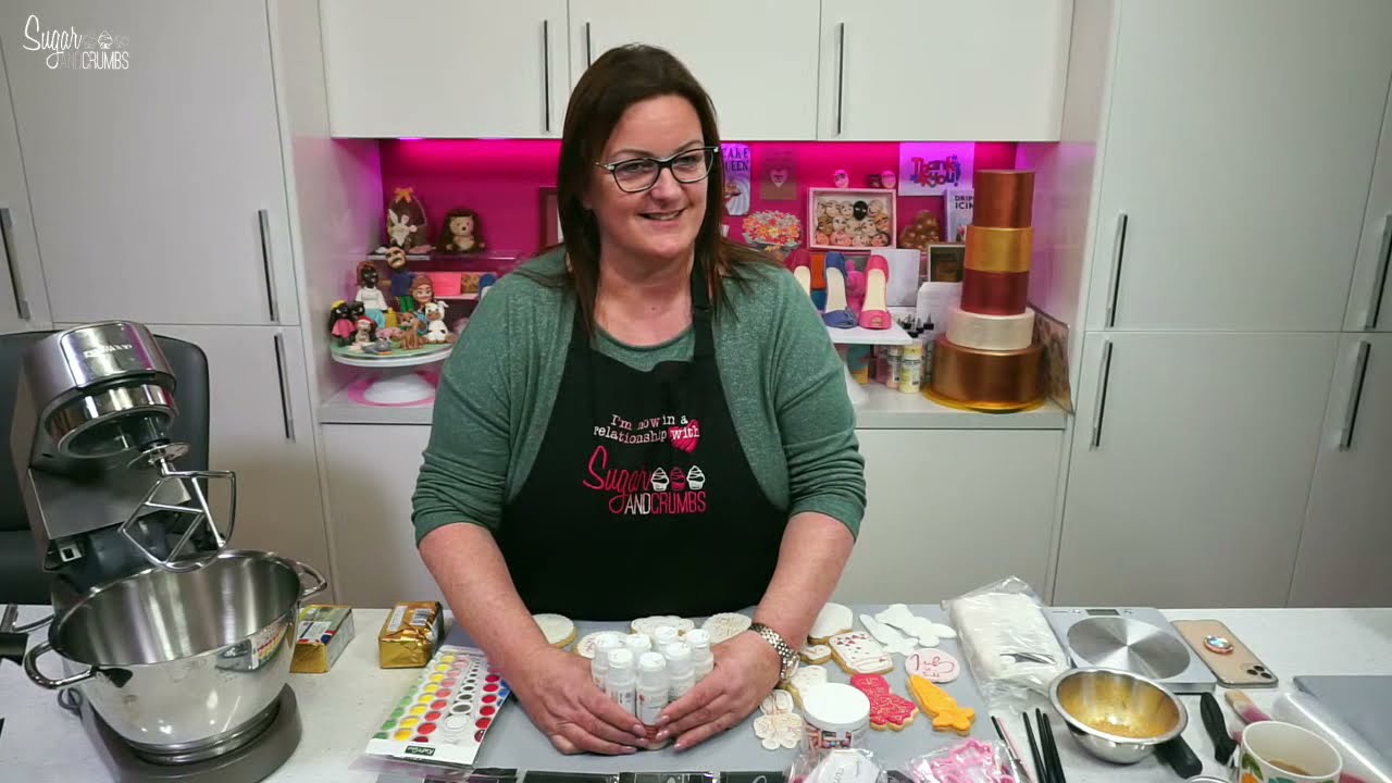 Easter themed cake and new product demonstration.