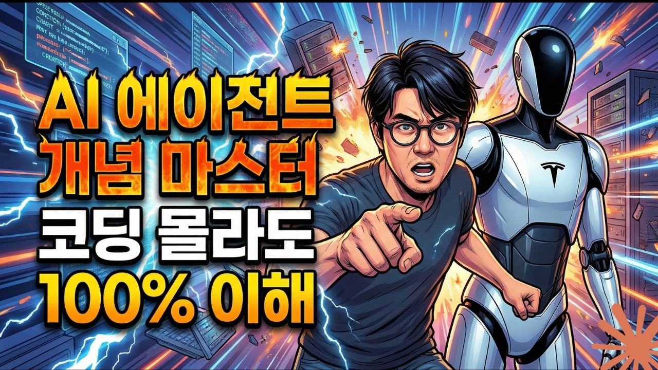 코딩 몰라도 OK! AI 에이전트까지 한 번에 이해하기 ( 10분요약 )