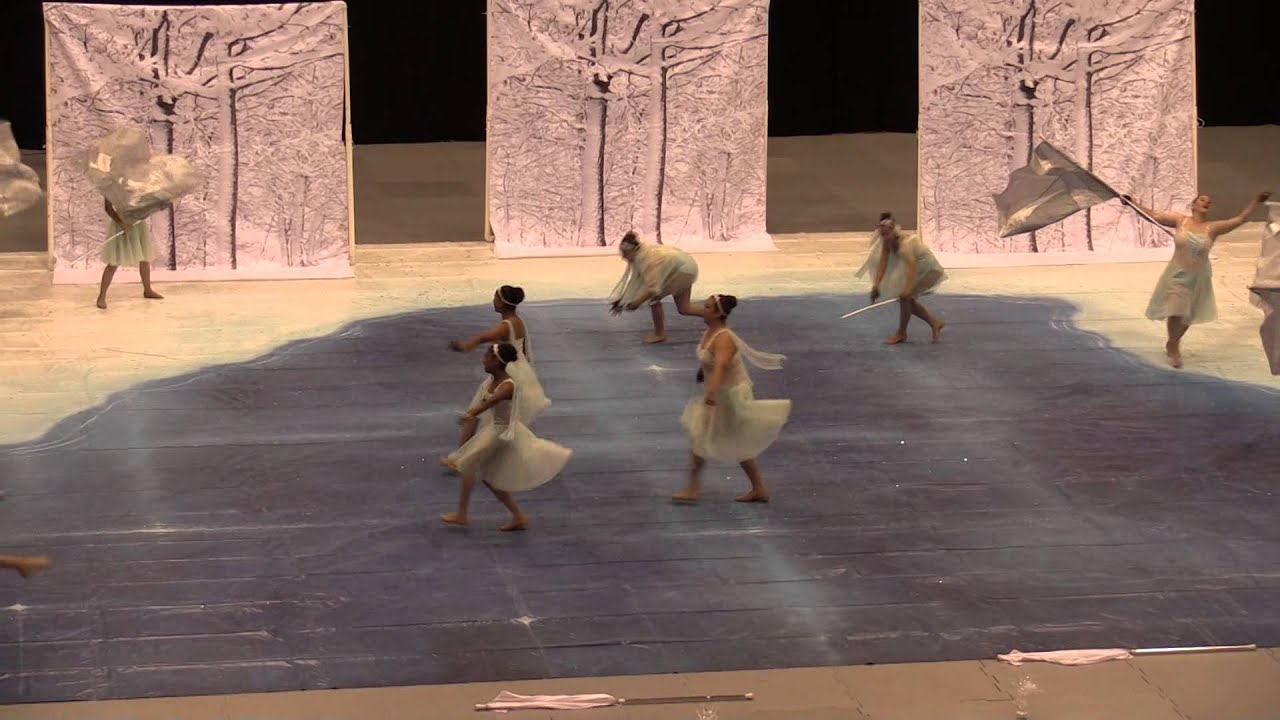 El Camino Real Varsity Guard at Championship finals 2015...Ice Dance