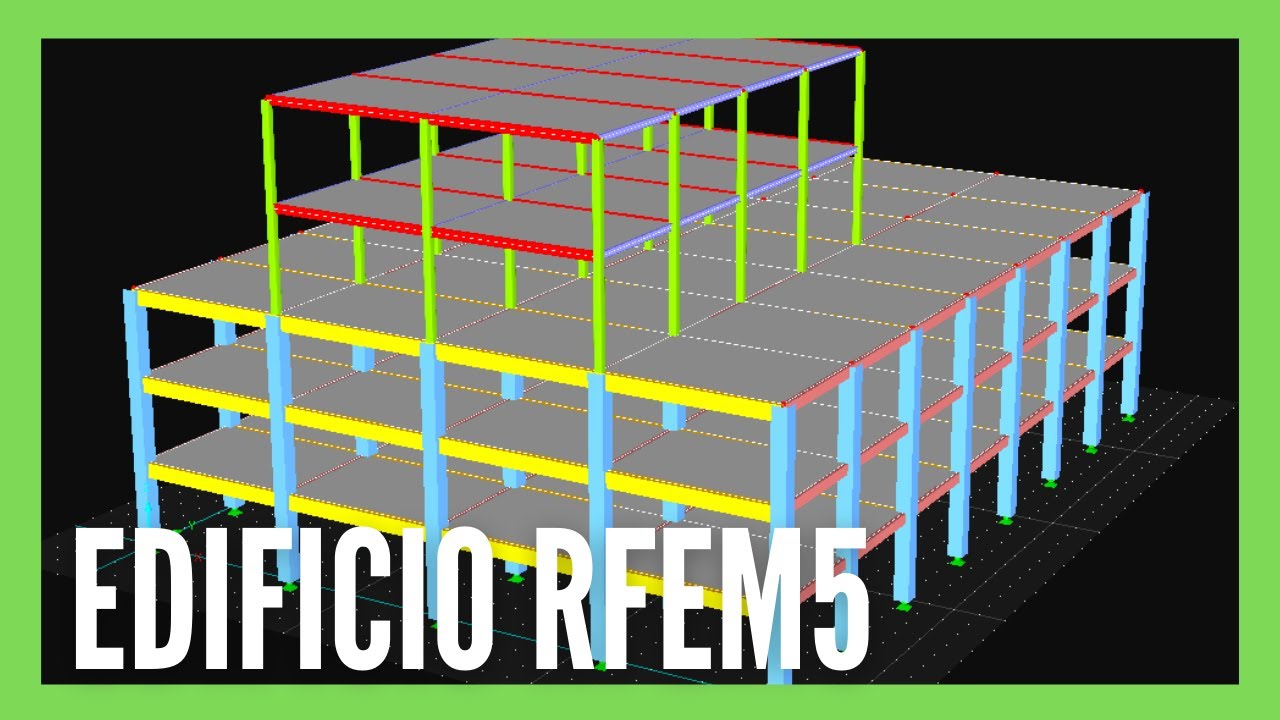 Modelado de Edificio  | Tutorial RFEM5 español