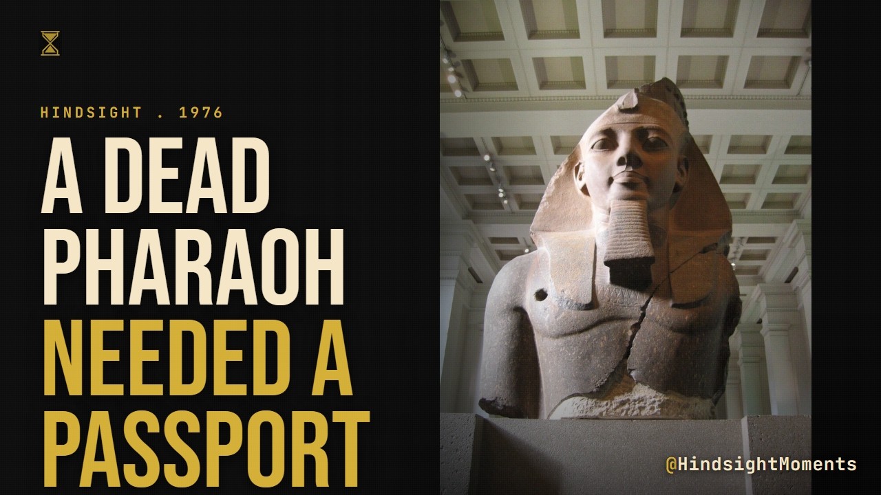 Egypt Issued This Dead Pharaoh a Passport. He Had Been Dead 3,000 Years.