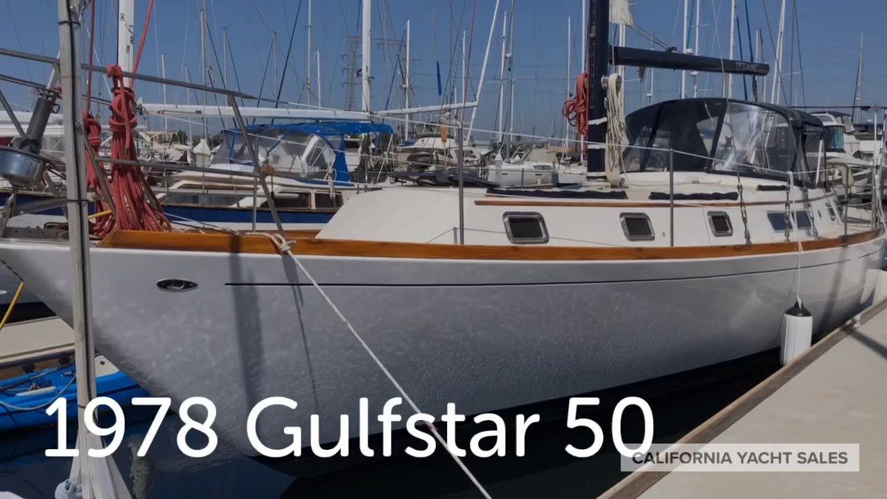 1978 Gulfstar 50 Walk-Through l California Yacht Sales