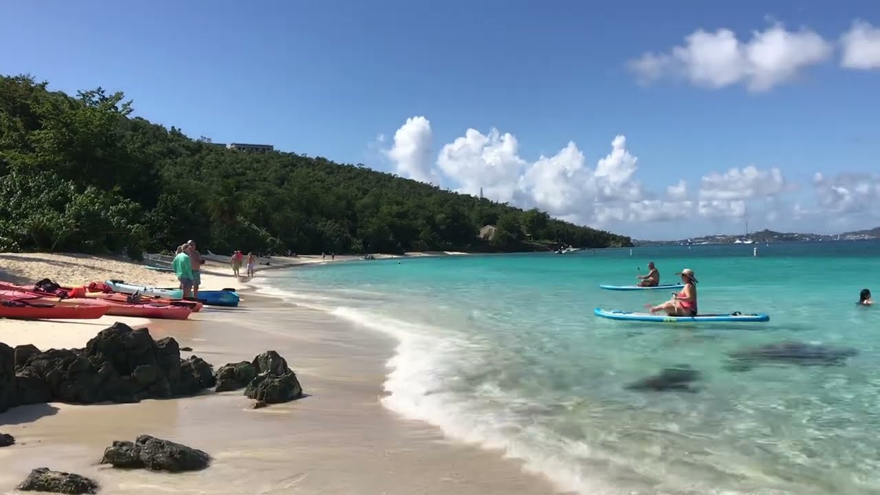 Beautiful Honeymoon Beach 2023 | St John | US Virgin Islands