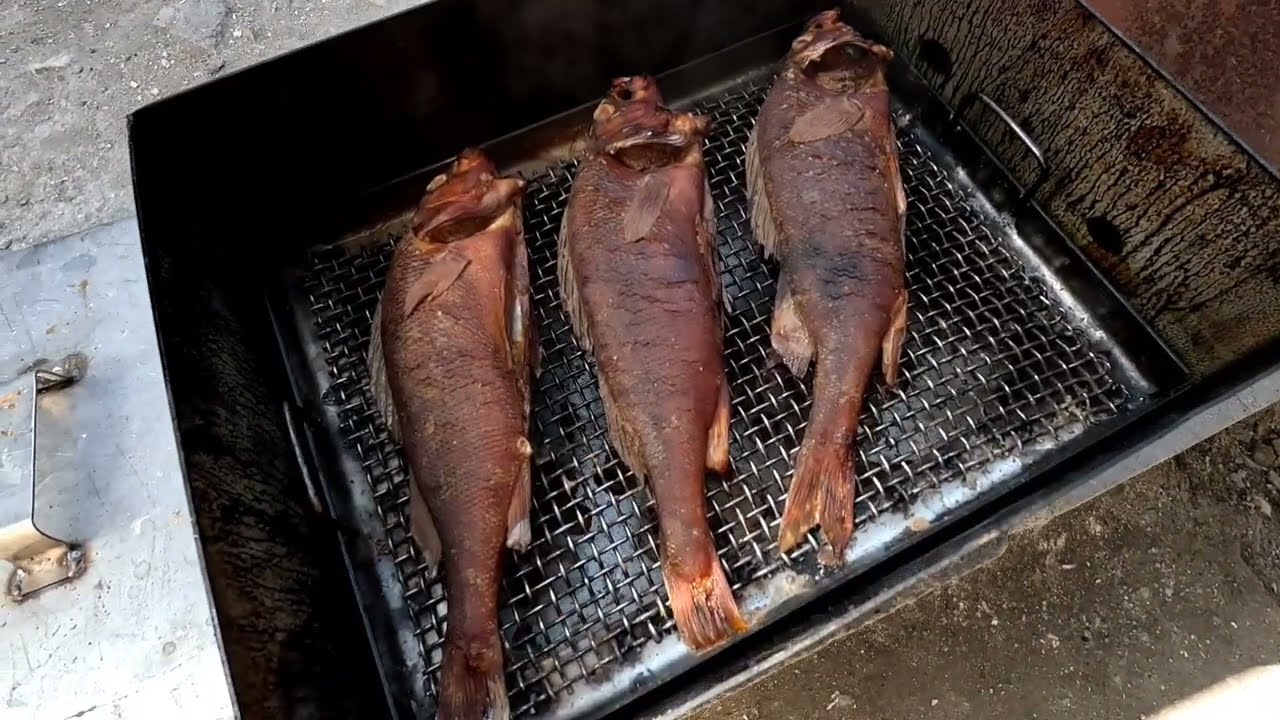 КАК ВКУСНО ЗАКОПТИТЬ ОКУНЯ