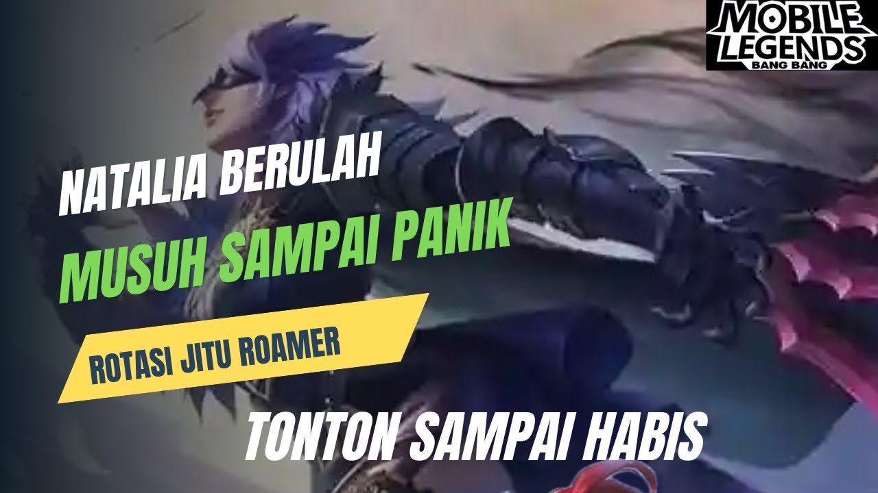 NATALIA MAIN AGRESIF DARI AWAL, ACAK-ACAK BACKLANE MUSUH #TopRoamer