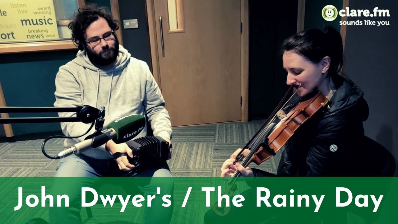 Rachel Reid & Charles Monod - John Dwyer's / The Rainy Day (Reels) 🎶☘️  Clare FM Studio