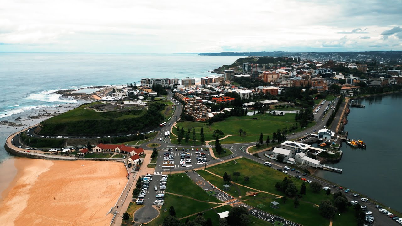 Newcastle NSW Australia Drone footage