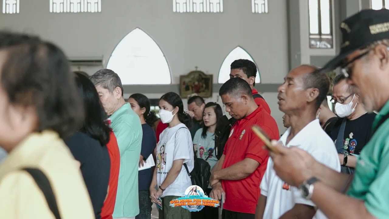 ZIARAH GUA MARIA POHSARANG DAN PORTA SANCTA KEDIRI