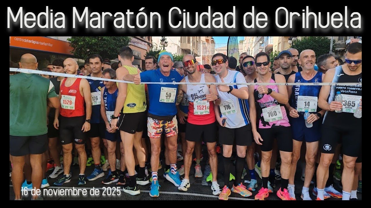 🏃🏽‍♀️MEDIA MARATÓN CIUDAD DE ORIHUELA 🏃🏽‍♂️ #running #mediamaraton #mediomaraton  #orihuela