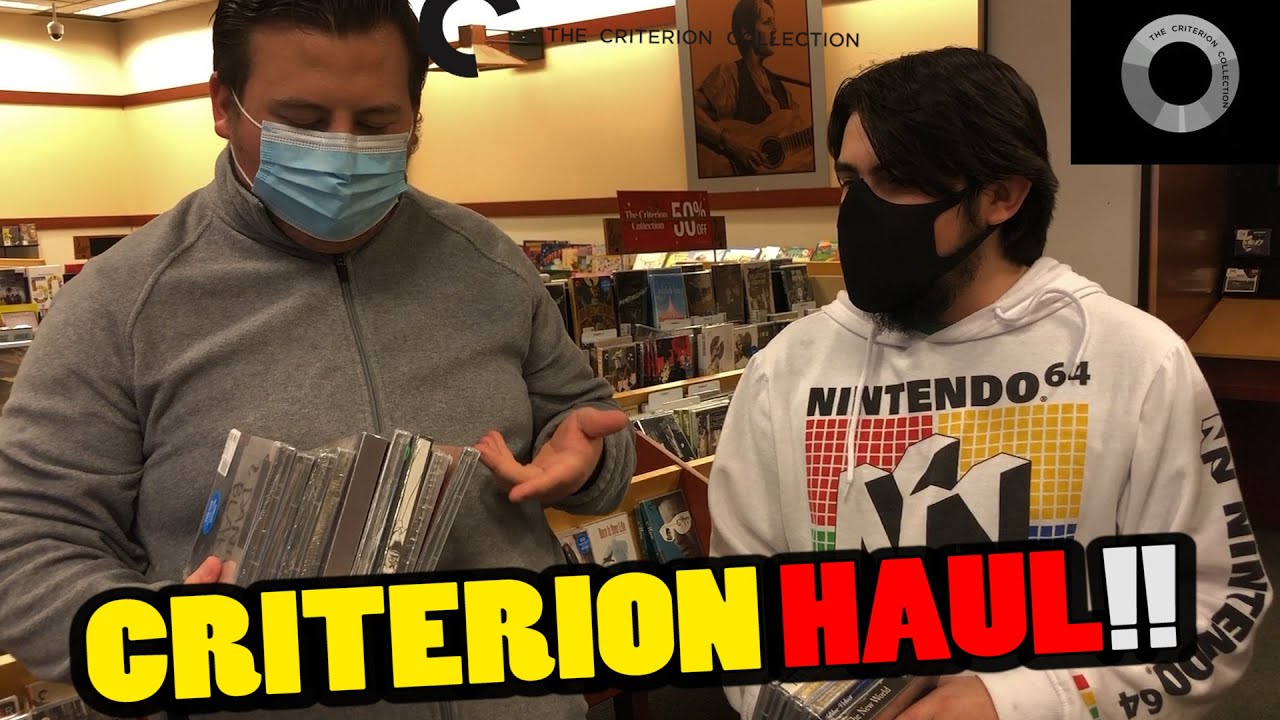 Criterion Haul: Barnes & Noble 50% Off Sale!! (Blu Ray Haul) Round 2