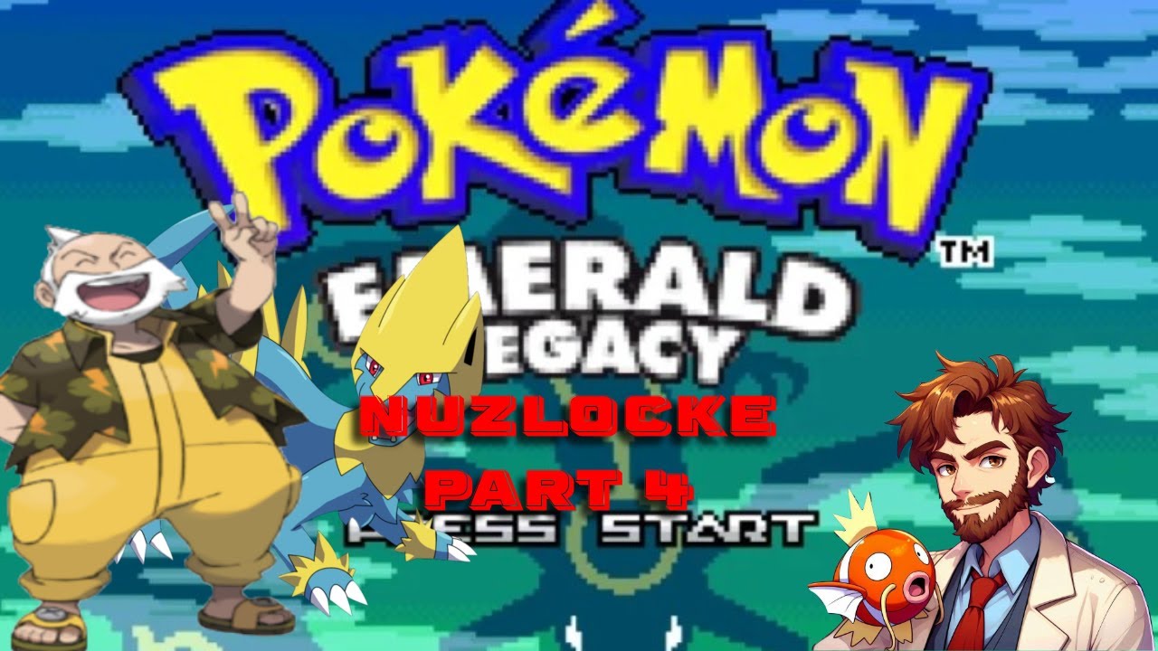 WATTSON SHOCKS US!! - Pokemon Emerald Legacy Hardcore Nuzlocke - Part 4