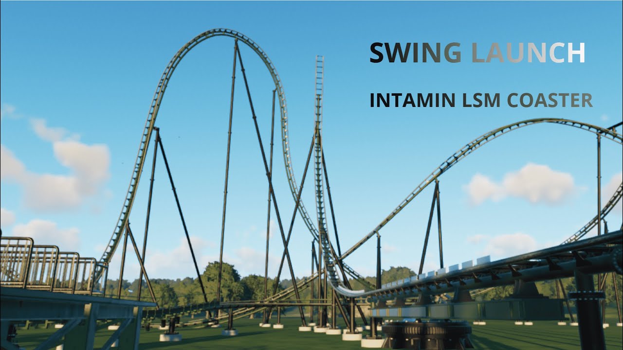 Bit laggy Intamin LSM inspired Coaster