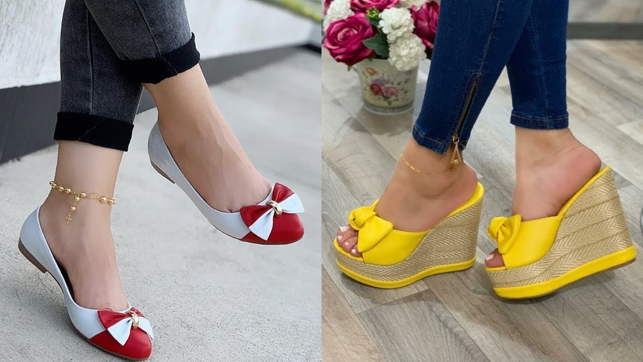 Women's trendy footwear collection
