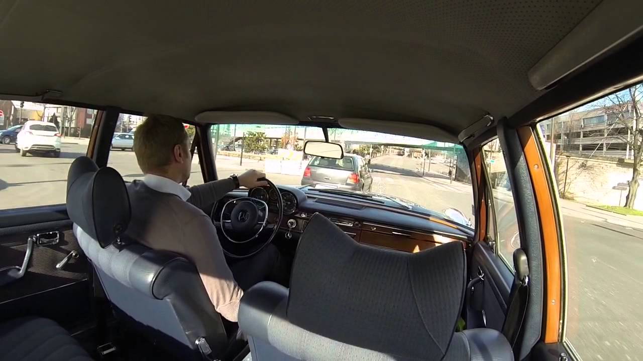 Mercedes w108 280 SE 3.5 0-100 km/h at the end