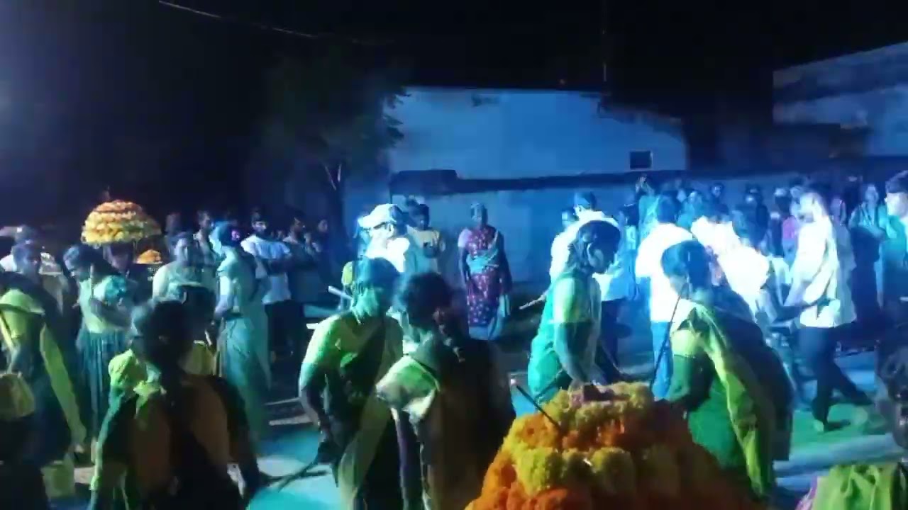 Full Energy Batukamma Kolatam Dance | Festive Vibes 🎶 #Kolatam #FestivalDance  #TeluguFestival