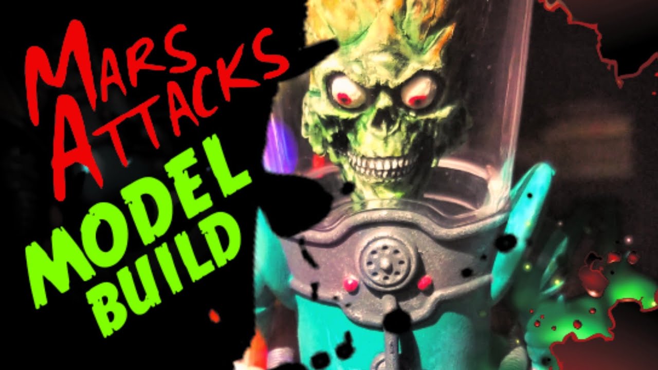 Mars Attacks Model Kit - Moebius