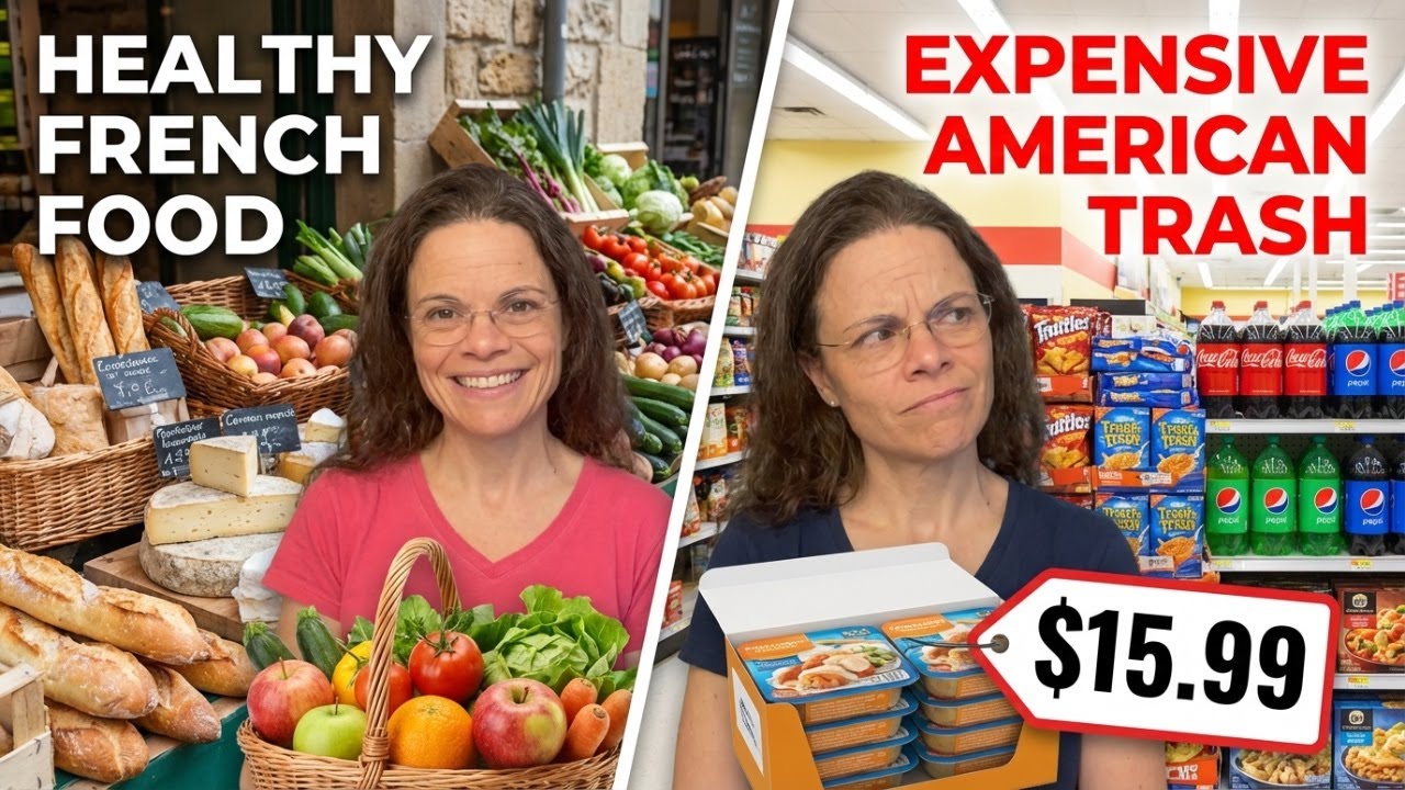 Вы платите БОЛЬШЕ за ХУДШУЮ еду &mdash; правда француженки об американской системе питания.