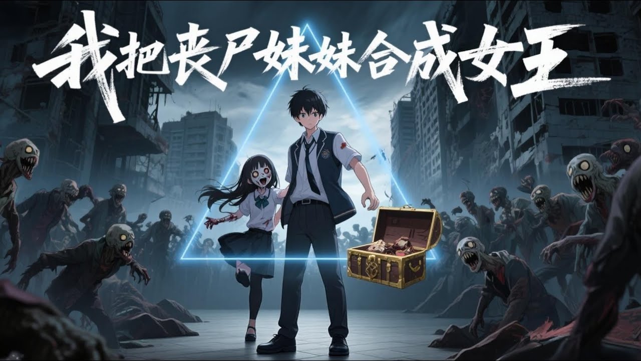 一口氣看完《我把喪屍妹妹合成女王》💥末世降臨，他靠合成喪屍拯救妹妹——當人類基地視他為怪物時，屍潮已在他身後列成忠誠的軍隊！#動漫 #動畫 #男頻