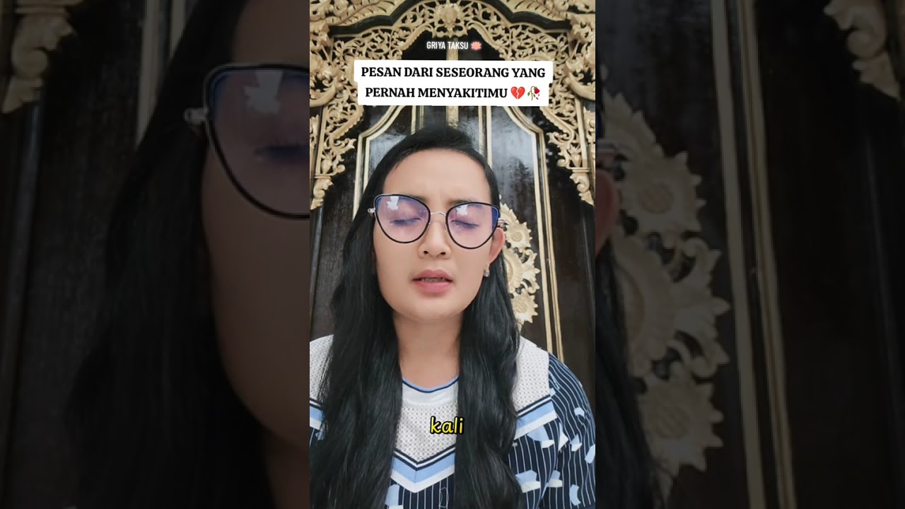 PESAN DARI SESEORANG YANG PERNAH MENYAKITIMU 💔🥀 #pesan
