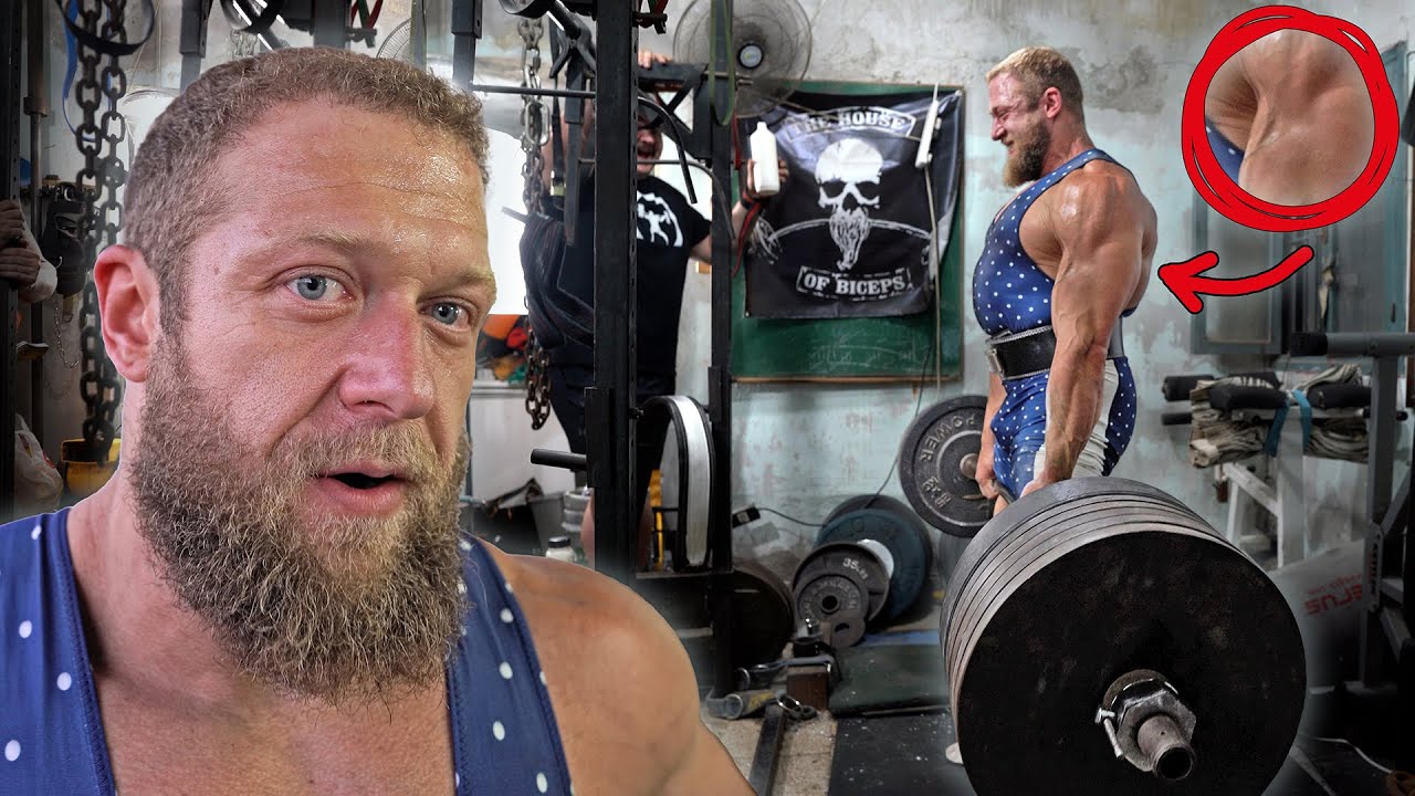 Bicep Tear? No Problem! Let's Deadlift Heavy! | ft. Clint Darden