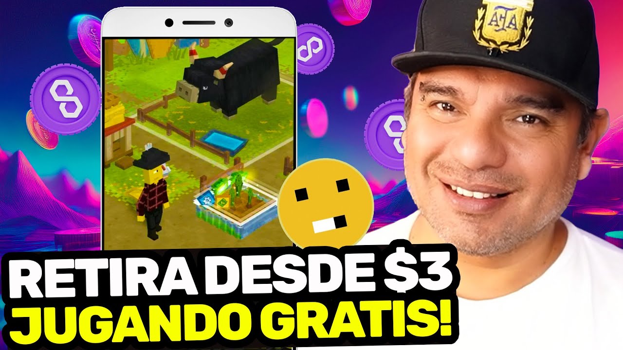 JUEGO PAGA POR JUGAR GRATIS  RETIRA DESDE $3 USDT NUEVO FARMING PARA MOVIL Y PC SIN INVERSION