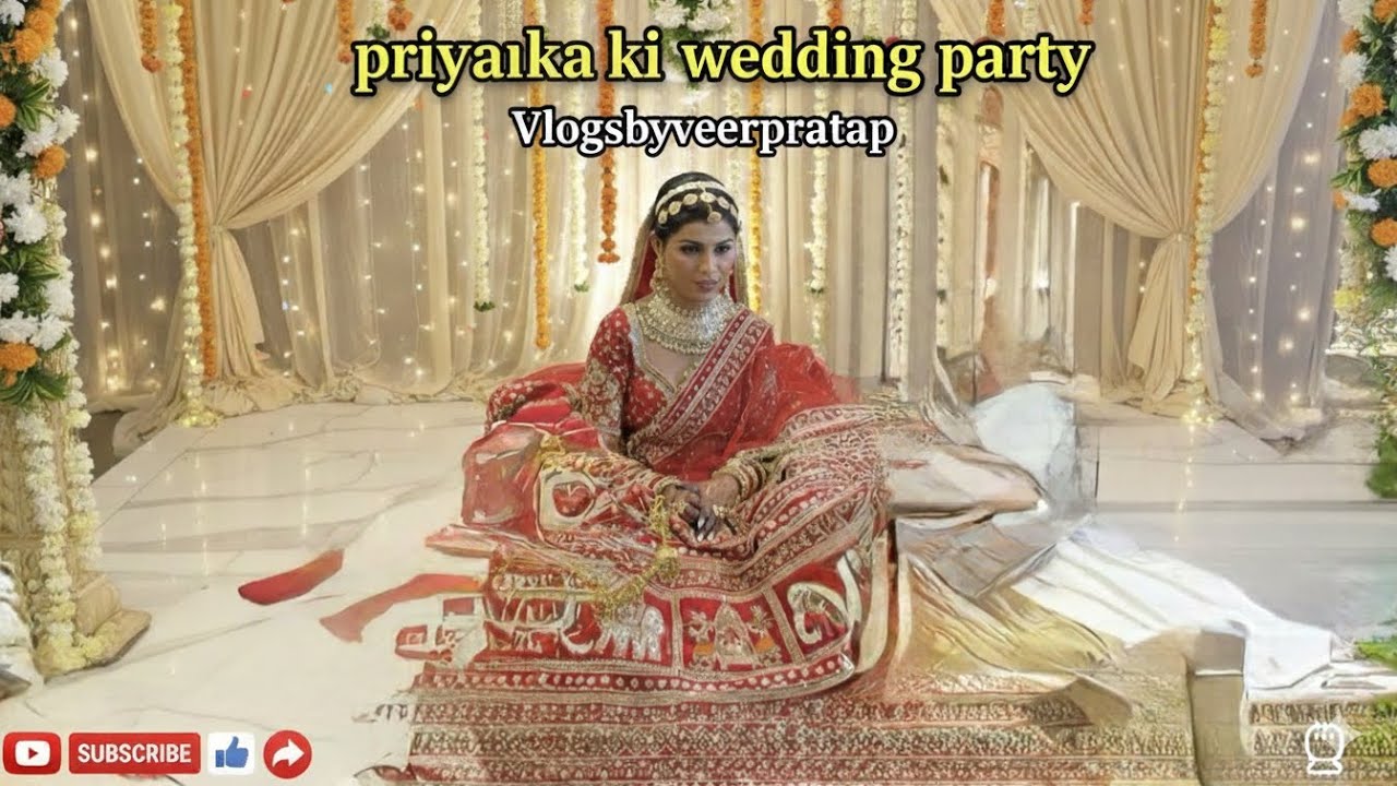 Priyanka Ki Shaadi: Symphony Banquet Udyog Nagar Me Dhamaka! 💍 Rajasthani Culture & Grand Entry!