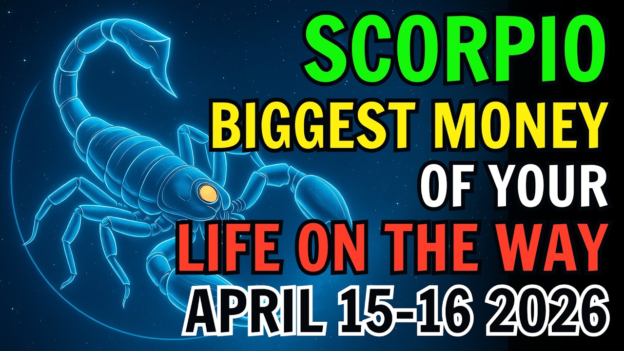 SCORPIO ♏ 💥 THE BIGGEST MONEY SHIFT OF YOUR LIFE IS BUILDING UNDER PRESSURE APRIL 15&ndash;16 2026 🔥💰