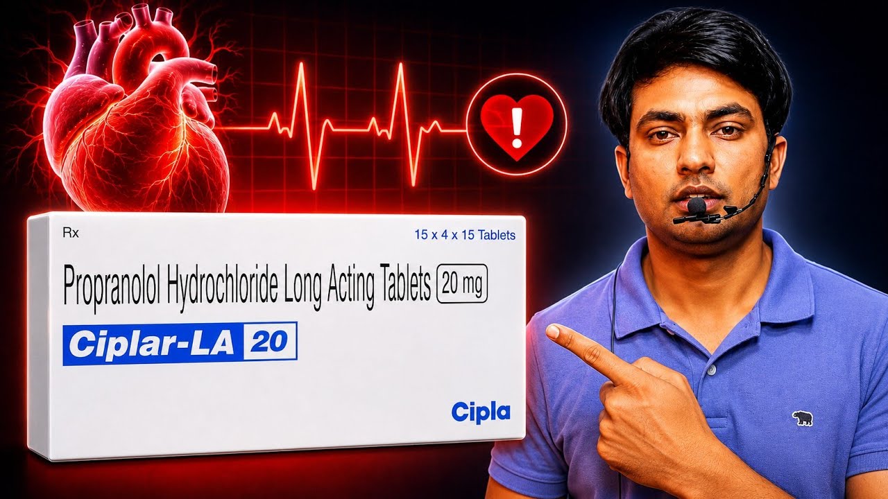 ciplar la 20 tablet in hindi | ciplar la 20 | propranolol 20 mg uses in hindi 