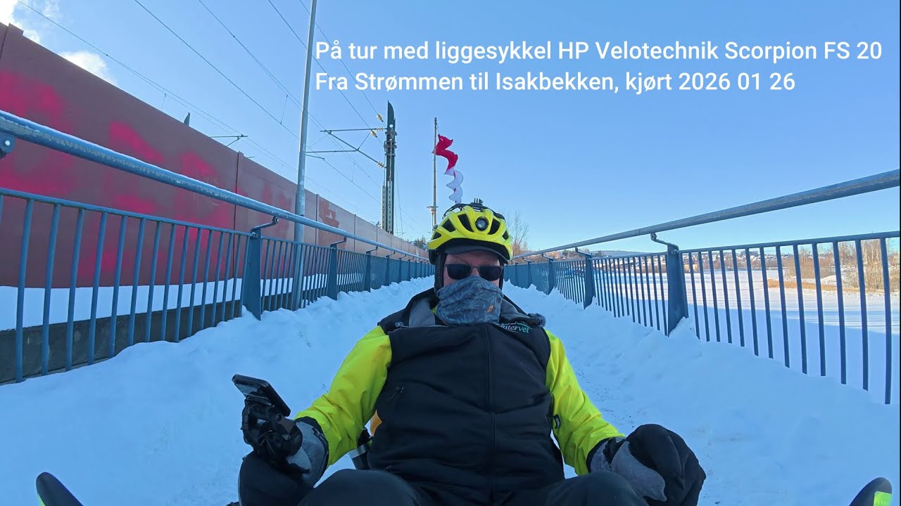Sykkeltur 2026 01 26 Isakbekken
